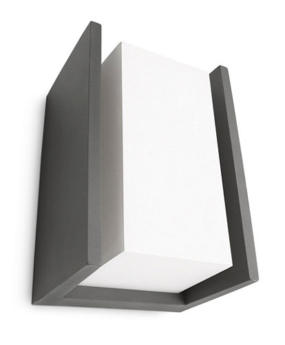 [APL-163519316] APLIQUE BRIDGE IP44 ALU 1xE27 ANTRACITA