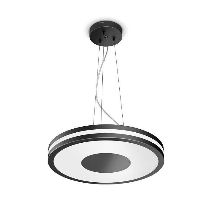 [LAM-HUE-4098430P7] LAMPARA COLGANTE BEING PHILIPS HUE PENDANT BLACK 39W 2200-6500ºK