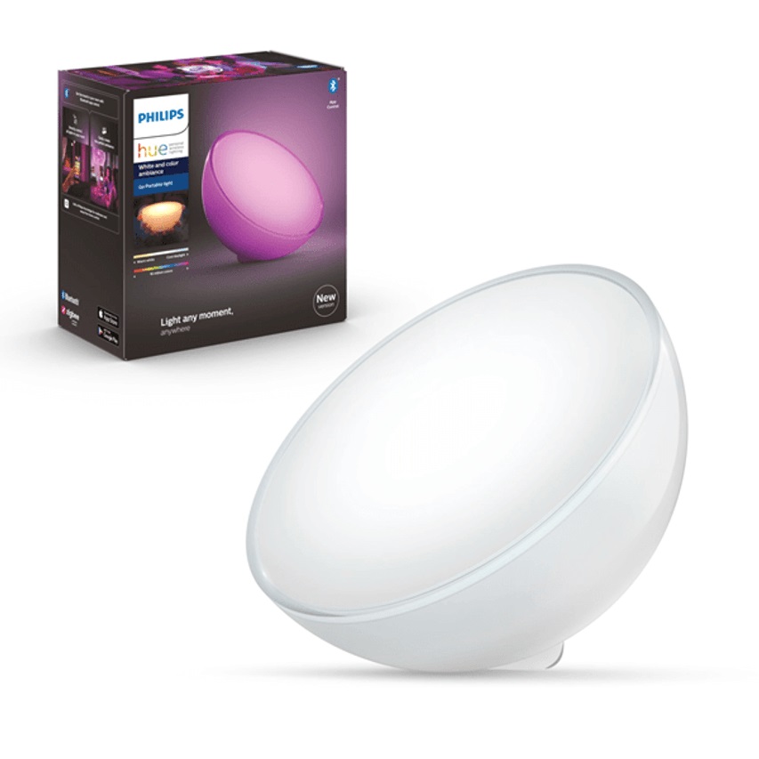 [LAM-HUE-GOWHITE] LAMPARA DE MESA  PHILIPS HUE GO V2 WHITE 6W 520LM IP20 RECAR 3H