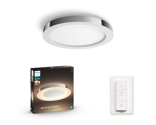 [PLF-HUE-3435011P7] PLAFON ADORE PHILIPS HUE CHROME 40W 2200-6500ºK