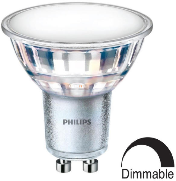 DICROICA LED GU10 MR16 6.2W 6500ºK LUZ FRIA 680LM 120º IP20 DIFUSOR CRISTAL