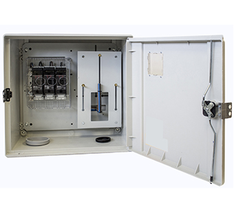 [CPM2] ARMARIO FACHADA 1 TRIFASICO PRECABLEADO C/BASES BUC 54X54cm