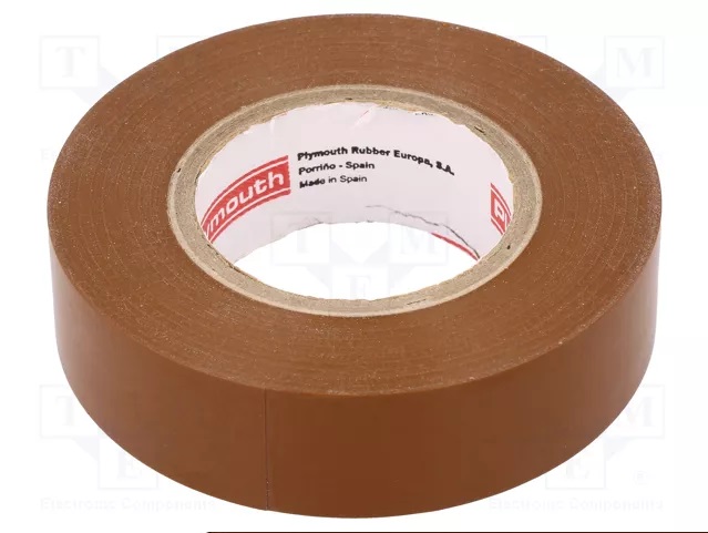 [CA25M] CINTA AISLANTE 25X25 MARRON