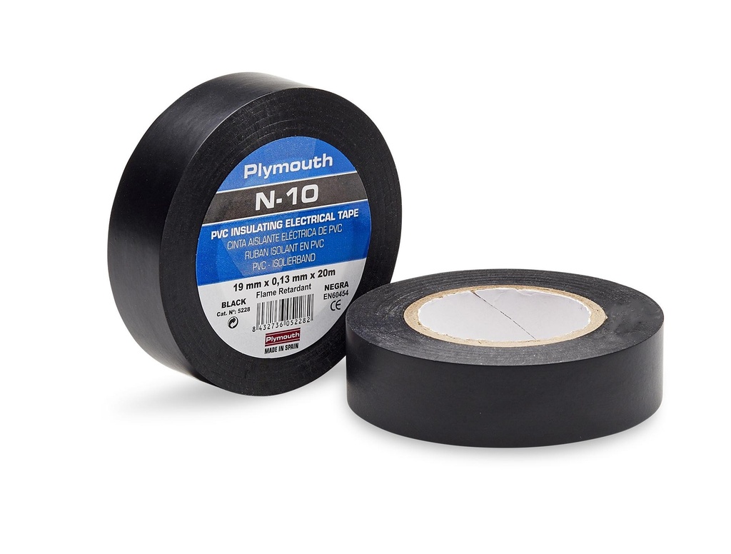 [CA25N] CINTA AISLANTE 25X25 NEGRA