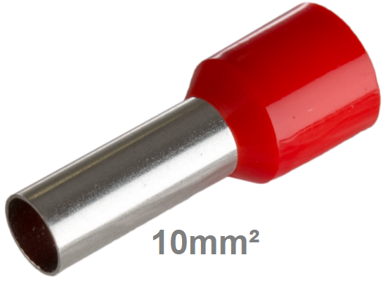 PUNTERA HUECA AISLADA 10.00MM