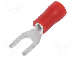 TERMINAL FASTON HORQUILLA ROJO Ø4.3mm