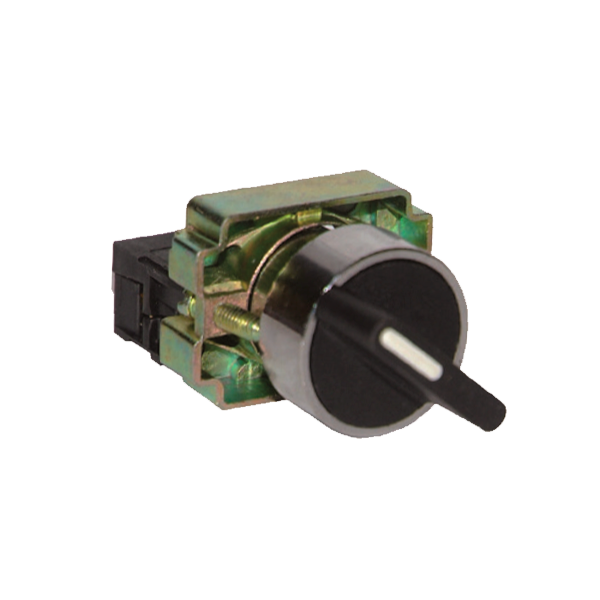 SELECTOR INTERRUPTOR Ø22mm 1-0-2 2NO