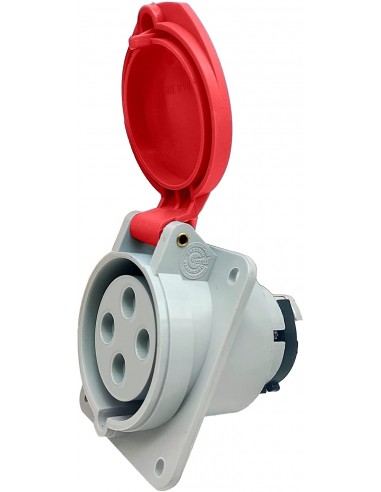 BASE EMPOTRAR IP44 3P+T 16A 380-415V