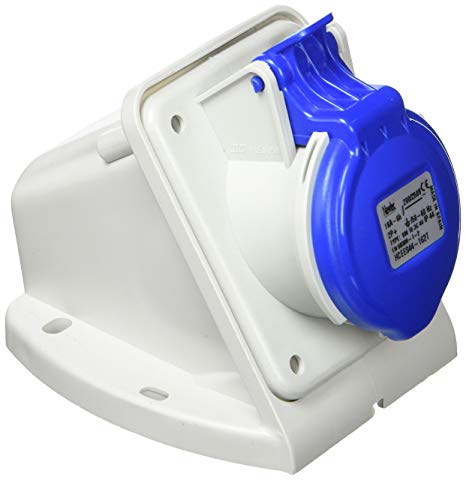 [CETAC-BM-2PT16A] BASE MURAL IP44 2P+T 220V 16A 6H