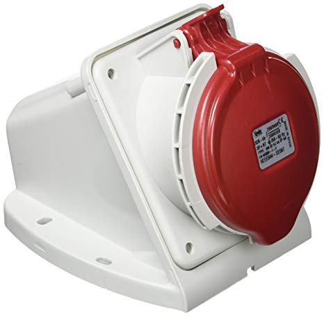 BASE MURAL IP44 3P+N+T 380V 125A 6H