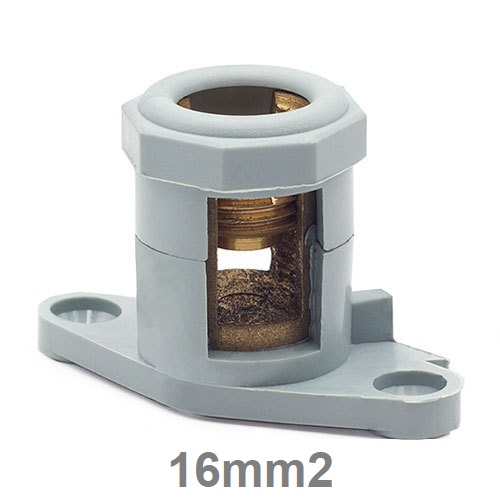 [REGLETA-BC-8T16] BORNA DE CAPUCHON DE TIERRA BD16