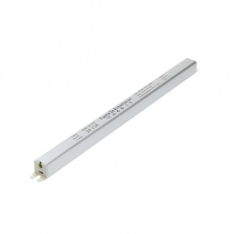 [DC-72W-PERFIL] TRANSFORMADOR 12VDC 6A 72W IP20 ESPECIAL PERFILES 422x18x15mm