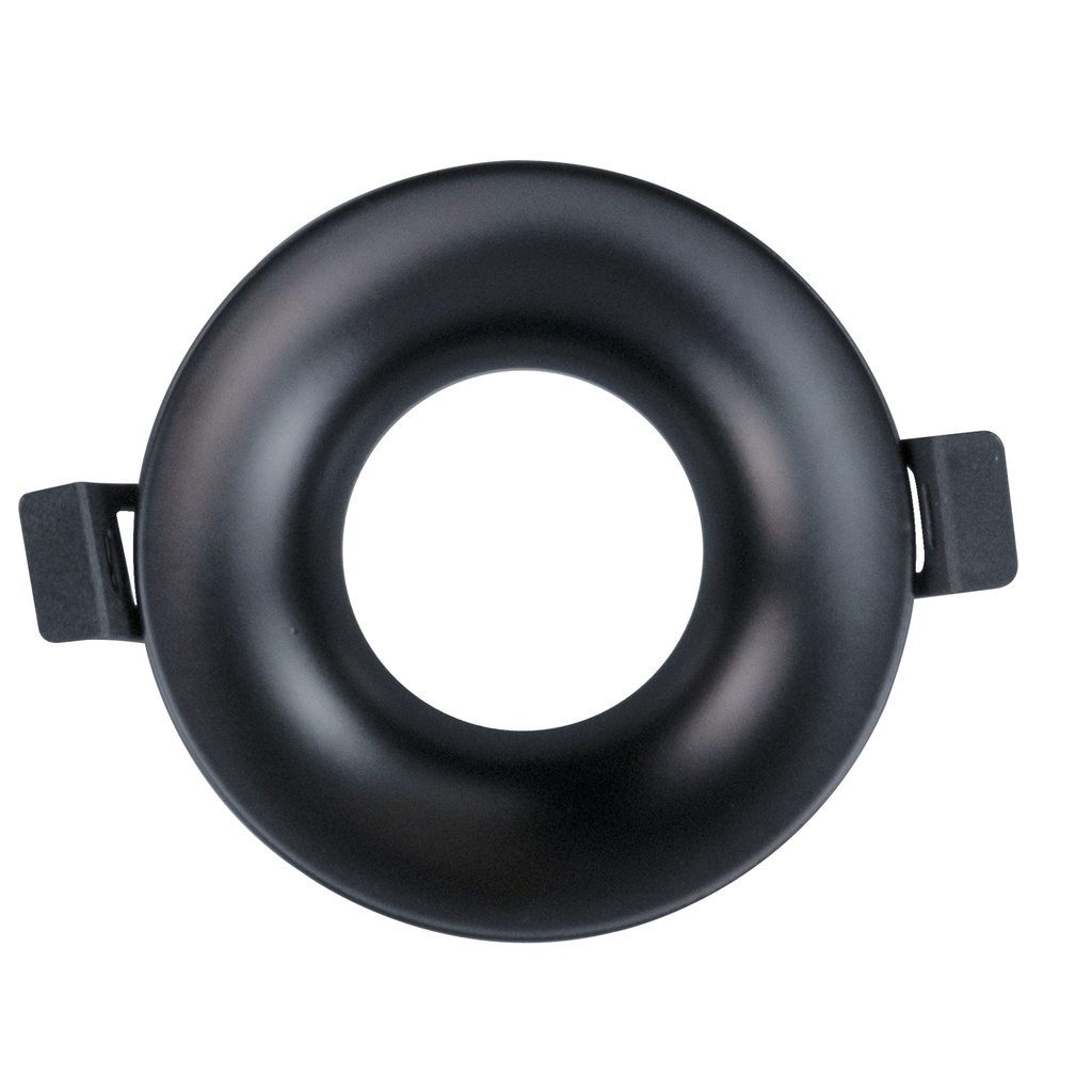 [ARO-MT70R-N] ARO REDONDO GU10 NEGRO PULIDO Ø85x32mm CORTE:Ø75MM