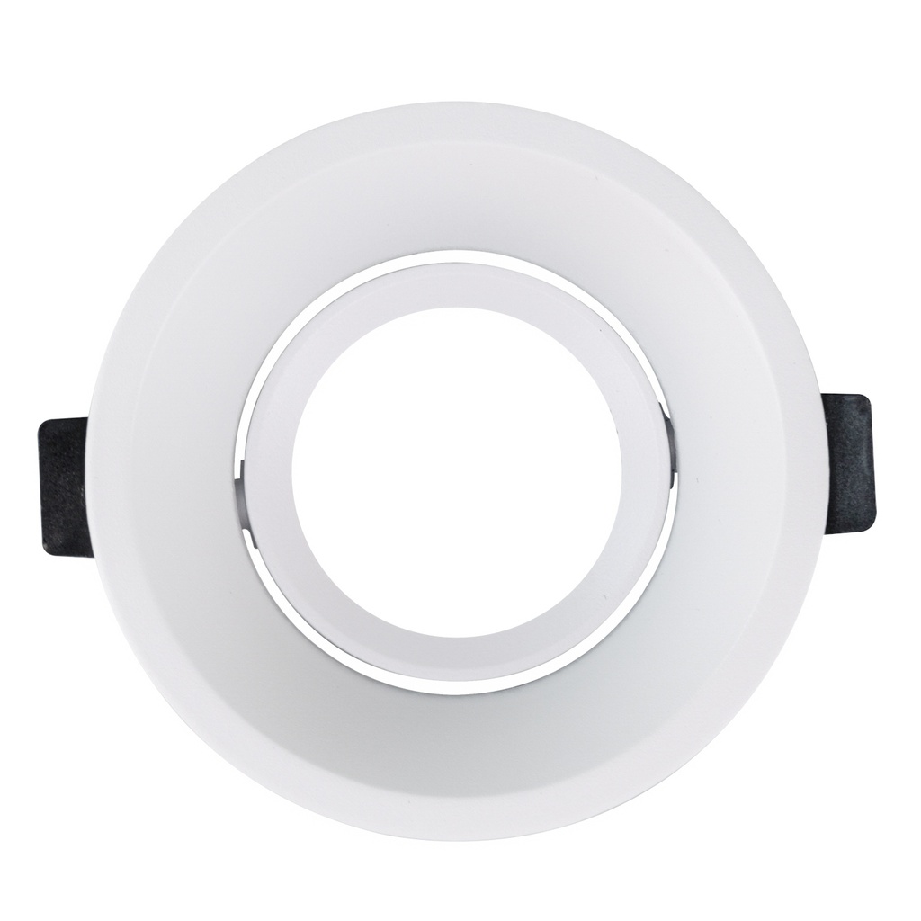 [ARO-MTS75-B] ARO REDONDO ORIENTABLE PROFUNDO GU10 BLANCO Ø95x40mm CORTE:Ø82mm