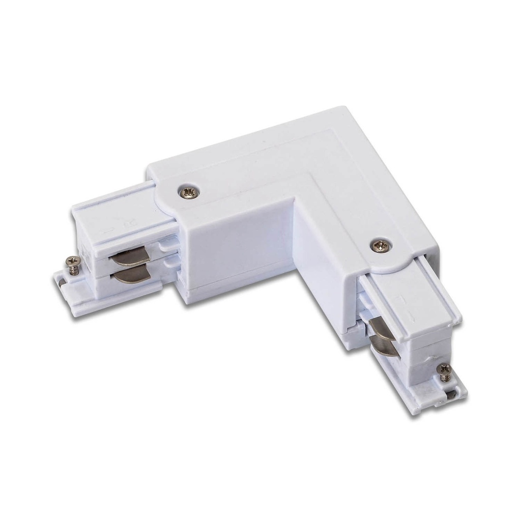[FC-CAR-3P-L-NG] CONECTOR UNION EN "L" CARRIL TRIFASICO NEGRO