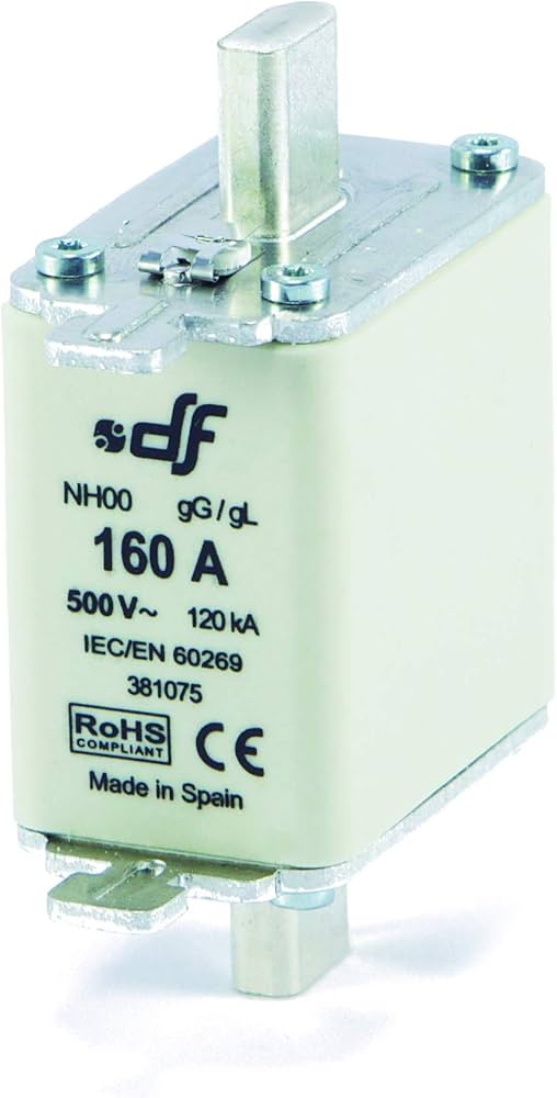 FUSIBLE BAJA TENSION GAMA NH GG 500V NH-00 160A
