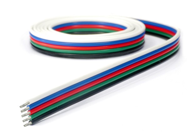 Mts CABLE PARALELO PLANO 5x0,22 RGB