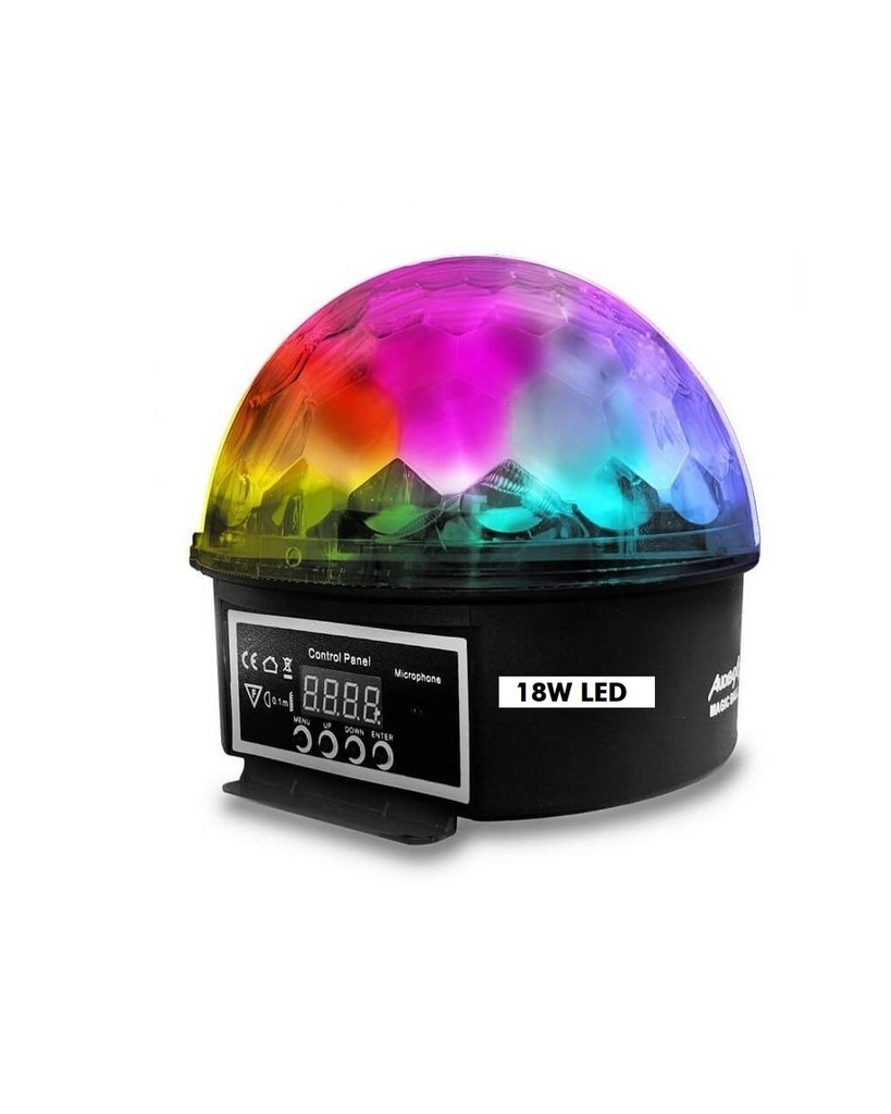 MEDIA BOLA MAGIC BALL MINI STAR LED 18W DMX