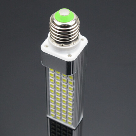 [PLC-E27-6K] BOMBILLA LED PL-C E27 44xSMD5050 7W 6000K