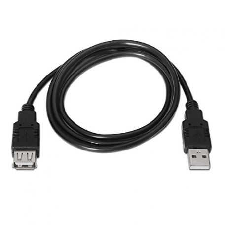 [INF-CBL-USB-MH-1.5] CABLE USB 2.0 EXTENSION ALARGADOR MACHO-HEMBRA 1.5mts