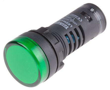 [PUL-PLV] PILOTO VERDE 22MM LED 230V
