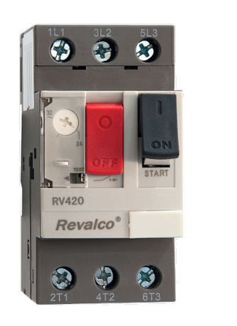 [GM-9-14A-R] GUARDAMOTOR RV420 9-14A AC3 7.5kW 440V REVALCO