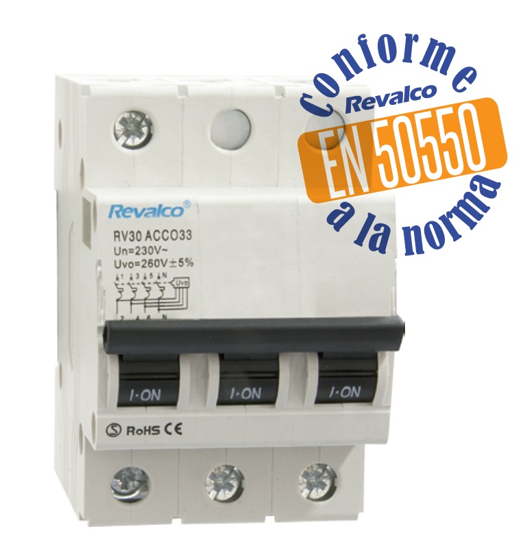 BOBINA SOBRETENSIONES PERMANENTE TRIFASICO 10KA SIT DRCHA CLAS T-II C/MANETA