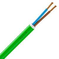 [CBL-M-2X1.5-VD] Mt. CABLE MANGUERA RZ1-K 0.6/1kV 2X1.5mm2 LZH VERDE CPR