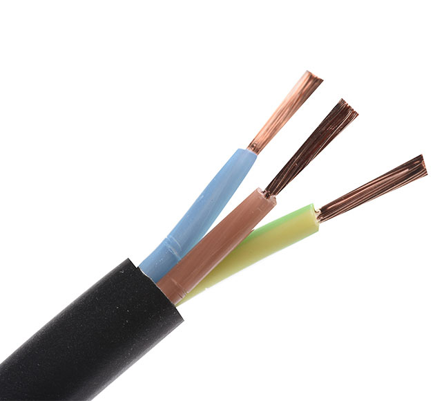 Mt. CABLE MANGUERA RV-K 0.6/1kV 3X1.5mm2 PVC NEGRO CPR