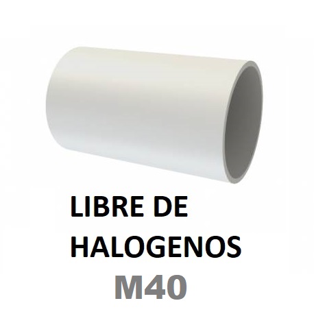 MANGUITO GRIS 40MM LIBRE DE HALOGENOS