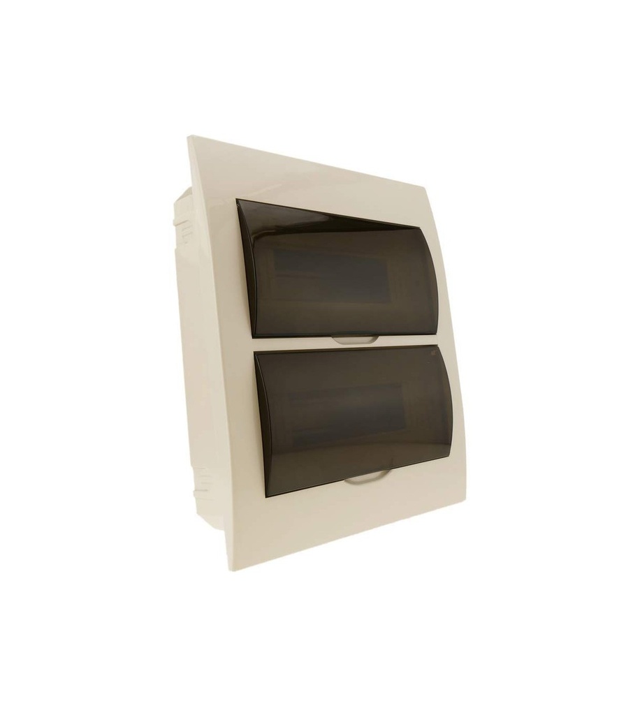 CUADRO EMPOTRAR RHENES RHD5 24MOD ABS IP40 PTA. SEMITRANS.