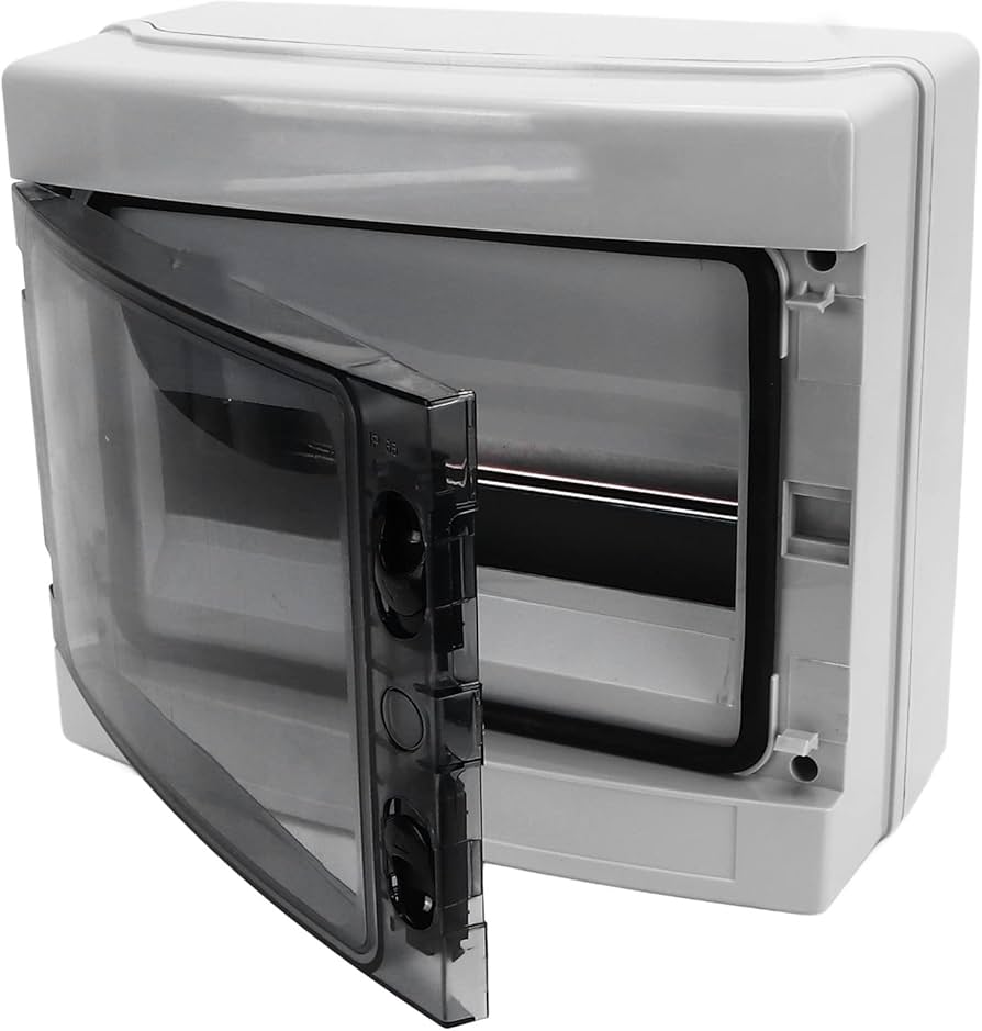 [CUA-RHHA08] CUADRO SUPERFICIE RHENES RHHA 8MOD ABS IP65 PTA. SEMITRANS.