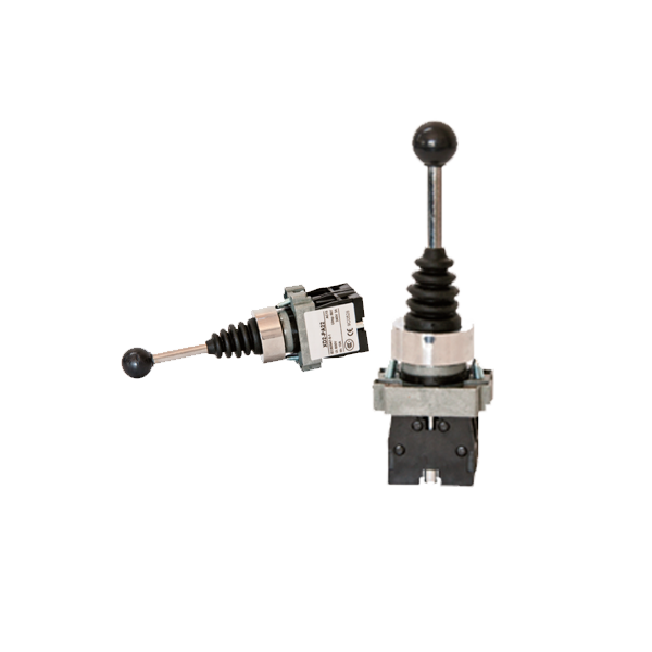 [PUL-FC-RHXD2PA24] FINAL DE CARRERA JOYSTICK Ø22mm 4POS C/RETORNO AL CENTRO 2NO+2NO