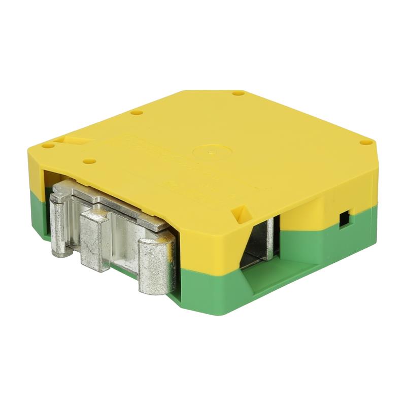 [ZS35AV] BORNA DE CARRIL DIN 35MM AMARILLO/VERDE