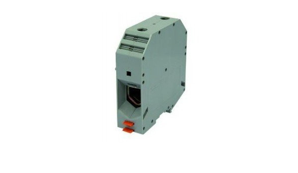 [ZS50G] BORNA DE CARRIL DIN 50MM GRIS