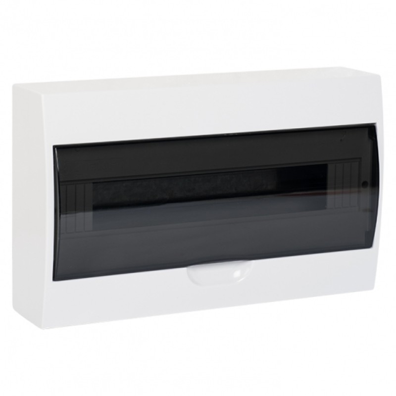 [CUA-RHD618] CUADRO SUPERFICIE RHENES RHD6 18MOD ABS IP40 PTA. SEMITRANS.