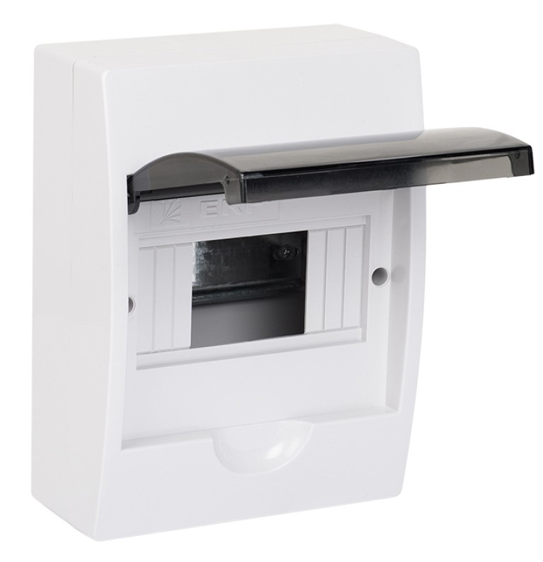 CUADRO SUPERFICIE RHENES RHD6 6MOD ABS IP40 PTA. SEMITRANS.