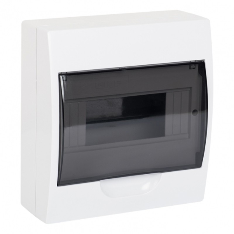 [CUA-RHD68] CUADRO SUPERFICIE RHENES RHD6 8MOD ABS IP40 PTA. SEMITRANS.