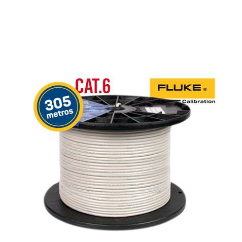 [UTP6] CABLE DE RED 4 PARES CAT6 UTP LIBRE HALOGENOS