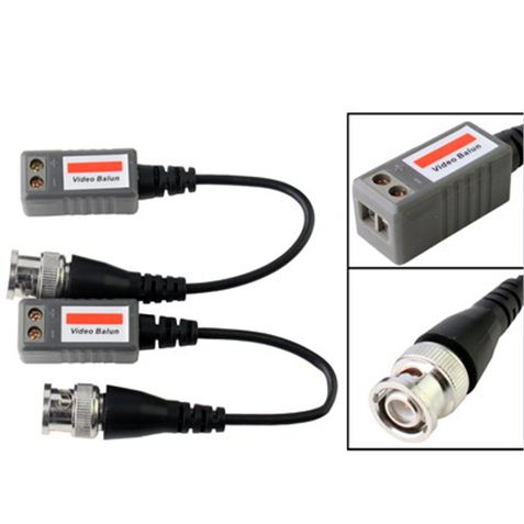 [VIG-BALUN-PAS] KIT 2uds TRANSCEPTOR PASIVO VIDEO BALUN MAX 300m 720P