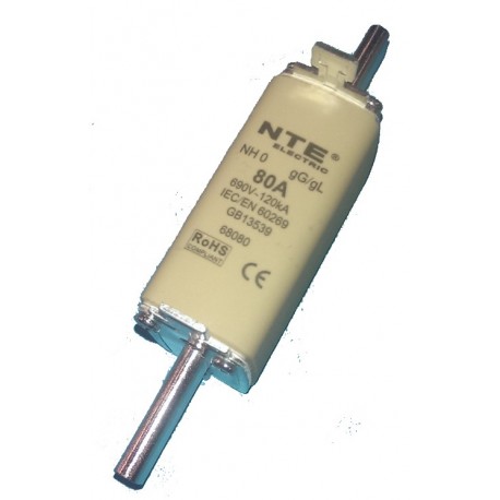 [FUS-NH0-80A] FUSIBLE BAJA TENSION NH-0 80A