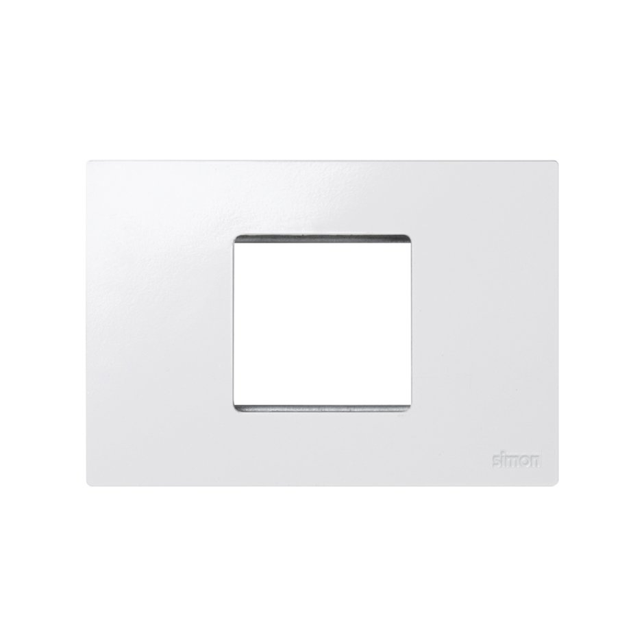 PLACA AMERICANA BLANCA 2 MÓD. ESTRECH