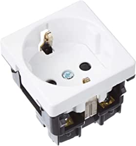 BASE ENCHUFE SCHUKO CON SEGURIDAD EMBORNAMIENTO TORNILLO