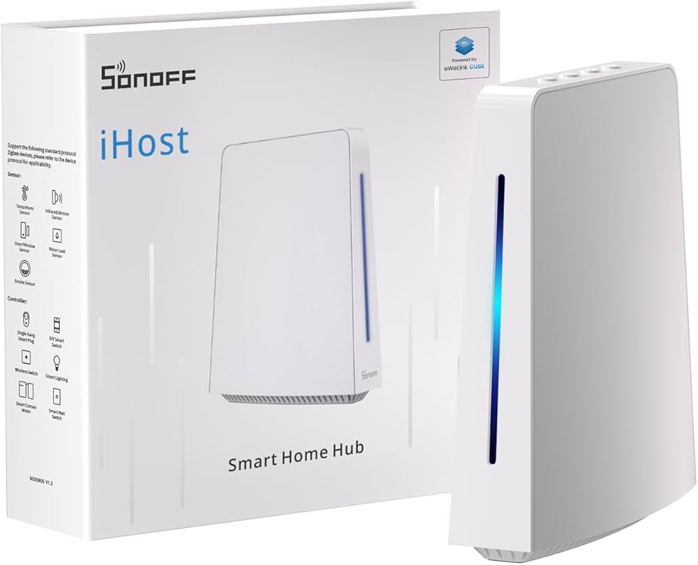 [SONOFF-IHOST-4GB] SONOFF BRIDGE iHOST CPU Rv1126 4GB RAM ZIGBEE 3.0 LAN WiFI 2.4GHz