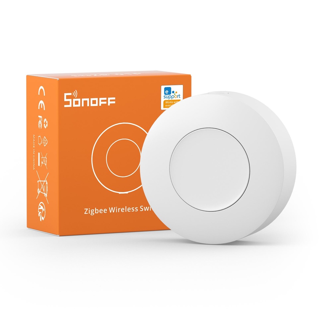 [SONOFF-SNZB-01] SONOFF SNZB-01P ZIGBEE 3.0 PULSADOR INTELIGENTE 3 POSICIONES (ZIGBEE BRIDGE NECESARIO)