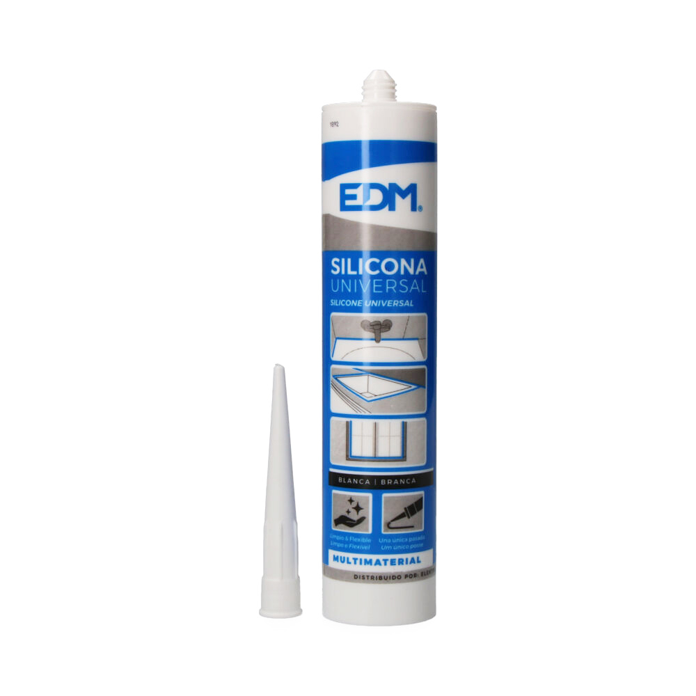 SILICONA UNIVERSAL BLANCA ANTIMOHO 280ml