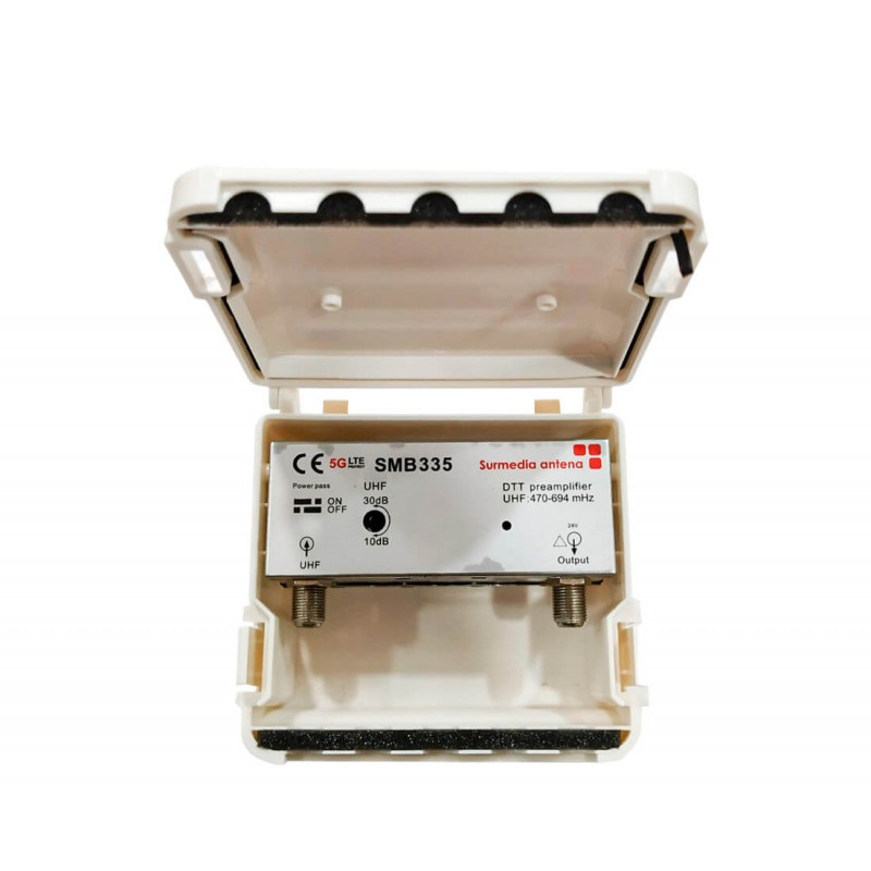 [TV-AMP-MASTIL-40DB] AMPLIFICADOR MASTIL 40dB 1E UHF LTE