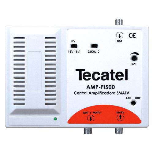 [TV-AMP-FI500] AMPLIFICADOR FI TECATEL 35 DB, 13/18V, 0-22KHZ, LTE