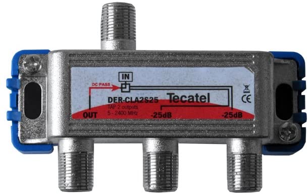 [TV-DER-2S-20] DERIVADOR SERIE CLASS A 2 SAL. 15dB CONECTOR ¨F¨