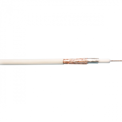 CABLE COAXIAL TV 75ohm BLANCO 5mm CXT5